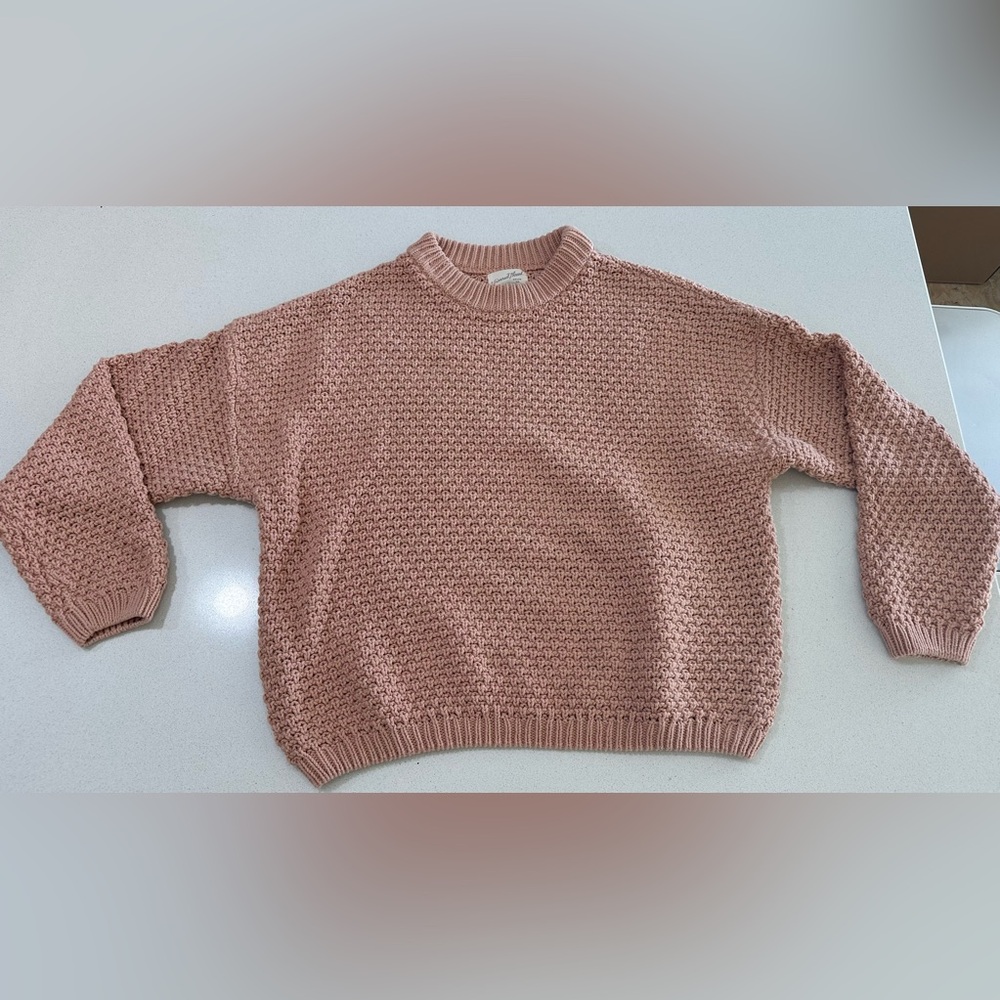 Universal Thread Blush Knit Top. - image 1